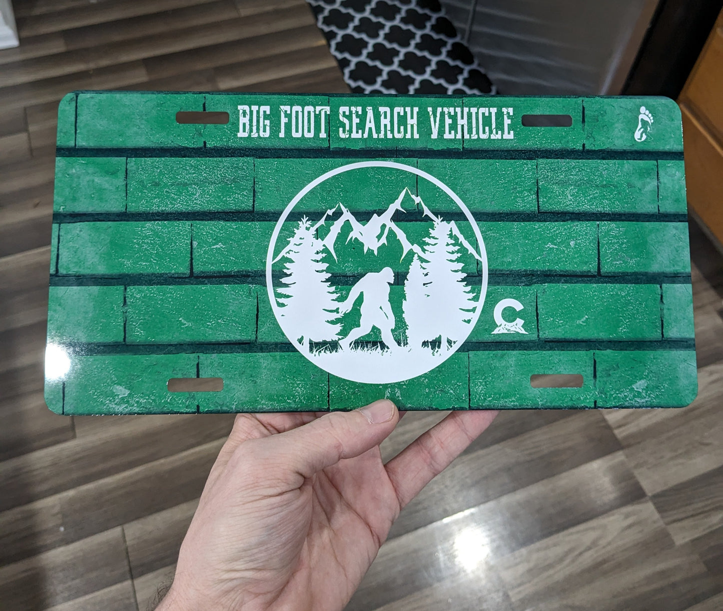 Big Foot Search License Plate