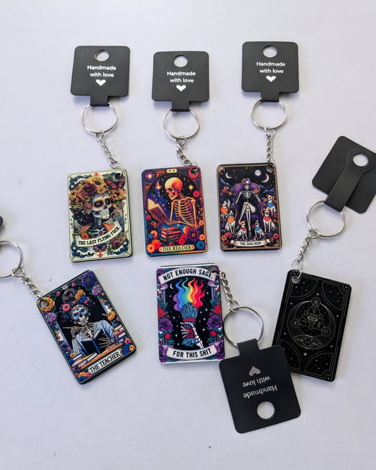 Tarot Card Keychains