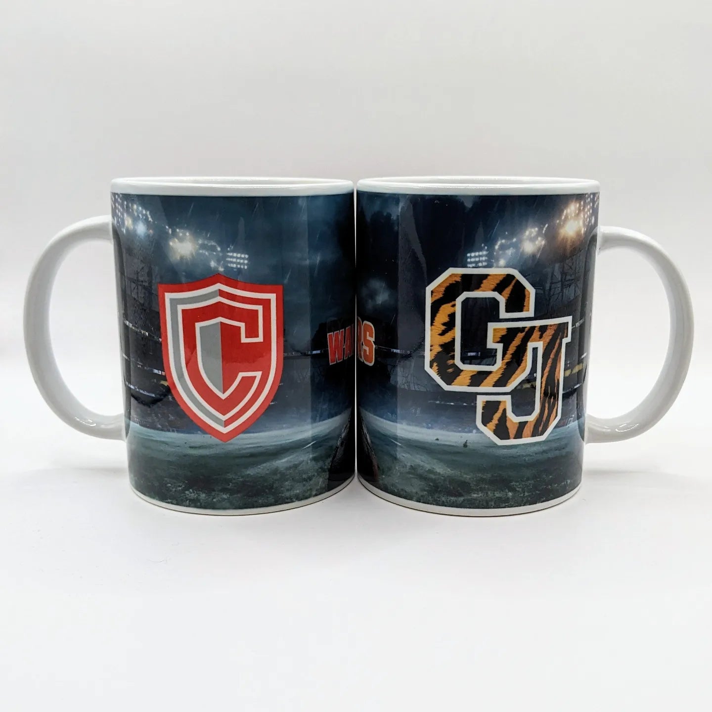 15oz Local Highschool football coffee mug